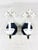 Add a stylish touch to your space with this striking pair of 1940s mid-century modern wall sconces, seamlessly blending...