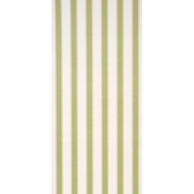 A classic multi-width stripe with endless versatility, this timeless striped wallpaper by interior designer Veere Grenney...