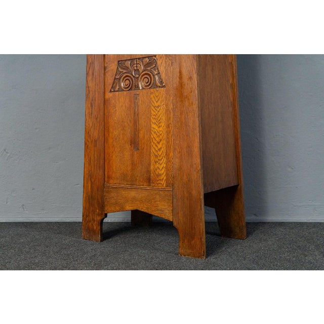 Art Nouveau Grandfather Clock from Gustav Becker For Sale - Image 17 of 18