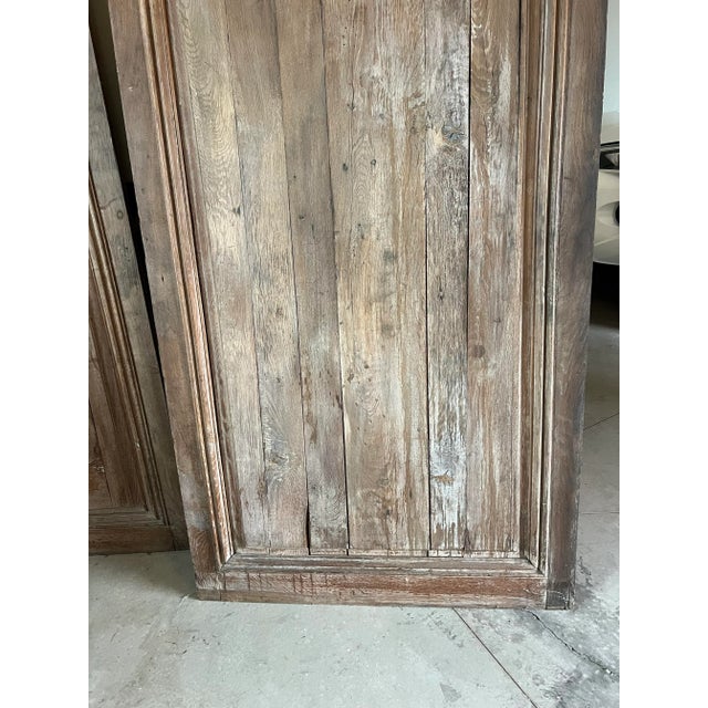 Pair of Oak Boiserie Panels For Sale - Image 4 of 7