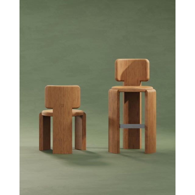 Benjamin Dining Chair by Wood Tailors Club For Sale - Image 9 of 18