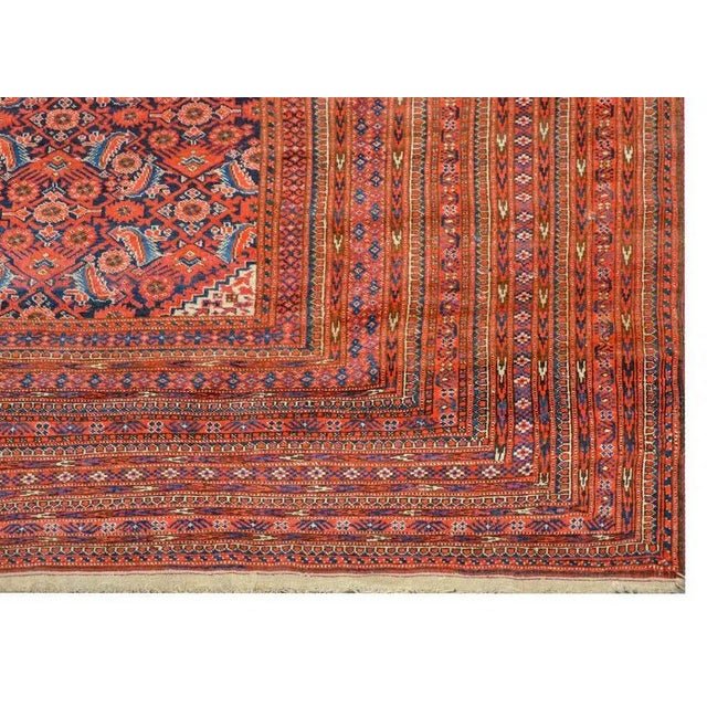 Palatial Early 20th Century Bashir Rug For Sale - Image 9 of 10