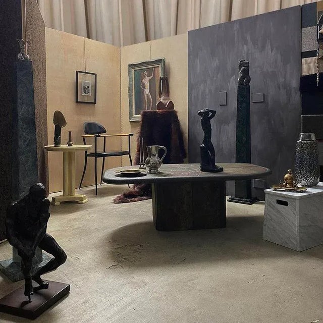 French Mid 20th Century Bronze Figure Seated Studio Sculpture For Sale - Image 15 of 15