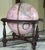 Pink Vintage Repogle Light Up Pink Globe Lamp For Sale - Image 8 of 14