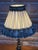 Vintage Empire Table Lamp in Brass with Fabric Shade, 1960s For Sale - Image 4 of 11
