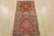 Kazak Runner 2’7” X 7’7” Red Wool Tribal Hand-Knotted Oriental Rug For Sale - Image 11 of 12