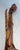 Large Antique 1800's Chinese Foo Dog Carved Wood Folk Art Walking Stick Cane For Sale - Image 17 of 18