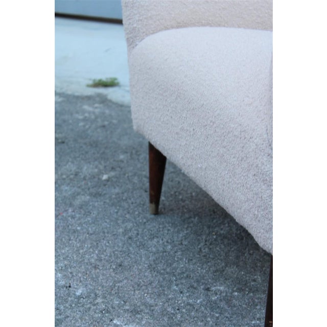 Mid-Century Modern Italian High-Back Armchair, Italy, 1950s For Sale - Image 3 of 16
