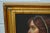 J Bovgvereau Oil Painting Antique Canvas Portrait Fine Art Woman Gilt Frame Sign For Sale - Image 4 of 13