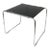 Marcel Breuer Black Laccio End Table Knoll Studio Bauhaus For Sale