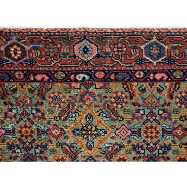 Textile Early 20th Century Sultanabad Rug For Sale - Image 7 of 11