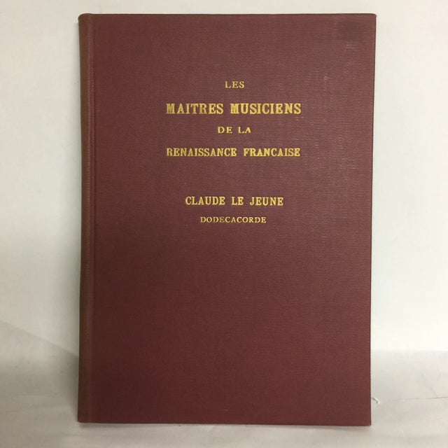 1905 "Les Maitres Musiciens De La Renaissance" Book For Sale - Image 11 of 11