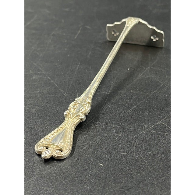 Beautiful Sterling Silver Baby Food Pusher with the initials MEG. Solid Sterling Silver with Makers Mark: Caldwell &...