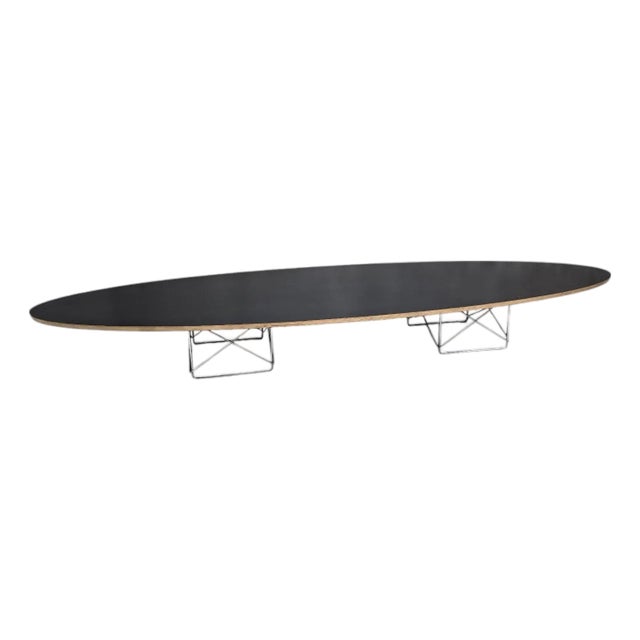Mid 20th Century Elliptical Surfboard Coffee Tables by Eames For Sale
