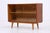 Vintage Walnut Display Cabinet with Glass Sliding Doors For Sale - Image 5 of 13