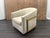 Rh Reginald Chair | Italian Veneto Leather – Ivory | Brass | Black Oak Drifted Base | 360° Swivel For Sale - Image 18 of 18