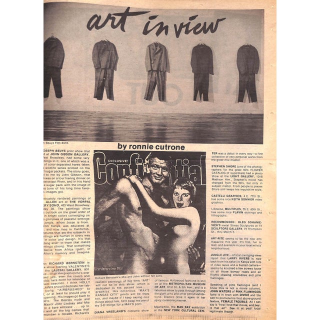 Andy Warhol's Interview Vol v March 1975 W/ Lee Radziwill on Cover For Sale - Image 10 of 12