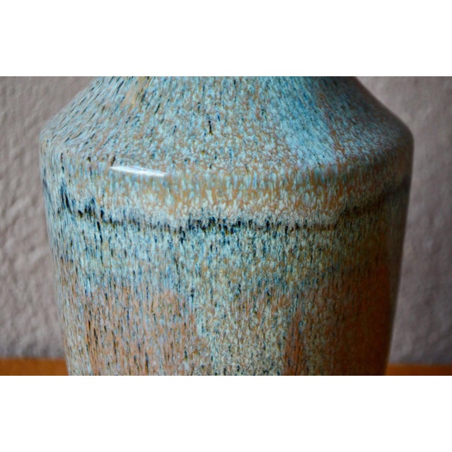 Art Deco Vase in Polychrome Glazed Stoneware, 1960s For Sale - Image 6 of 10
