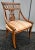 Wood Pair of 19th Century English Regency Carved Mahogany and Upholstered Chairs For Sale - Image 7 of 12