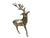 Vintage Brass Deer Figurine For Sale - Image 9 of 14