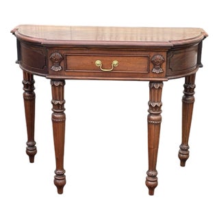 Console Table with Drawer For Sale