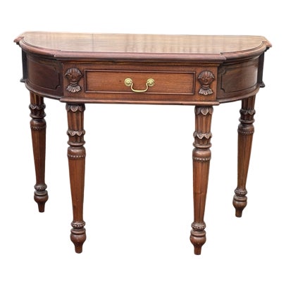 Console Table with Drawer For Sale