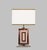 Romeo Rega Table Lamp in Acrylic Glass, Chrome and Brass by Romeo Rega, Italy, 1970s For Sale - Image 4 of 18