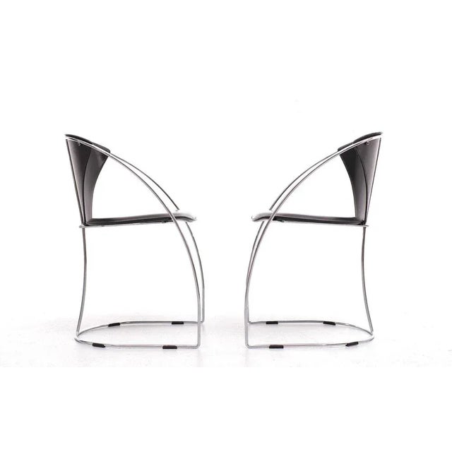 Arrben Linda Dining Chairs, Italy, 1982, Set of 4 For Sale - Image 11 of 13