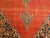 19th Century Persian Bidjar Rug, Hand-Knotted Wool, Geometric Pattern, Red & French Blue, 8x12 For Sale - Image 4 of 11