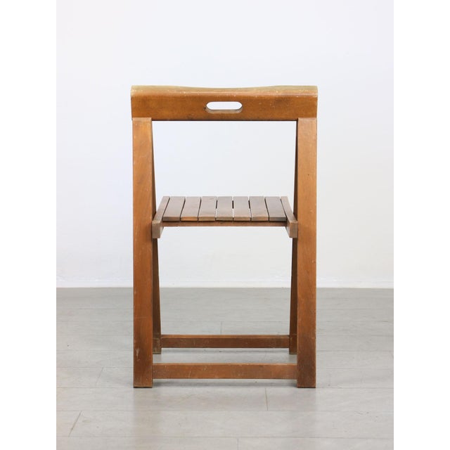 Set of Vintage Trieste Folding Chairs attributed to Aldo Jacober, 1960s For Sale - Image 9 of 17