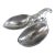Vintage Aluminum Lobster Serving Dish Double Bowl Coastal Entertaining Piece For Sale