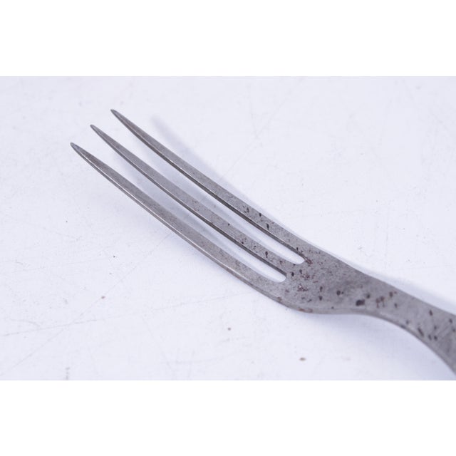 Set of Bone Handle Knives & Forks By. J. Russel Company For Sale - Image 10 of 12