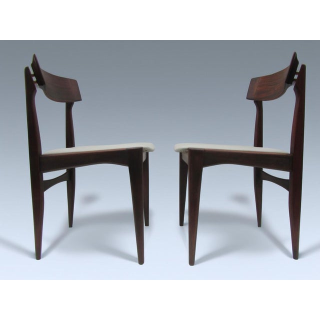 Set of 2 dining room chairs made by the dutch furniture factory awa almelo, 1950s-60s designed by louis van teeffelen in...