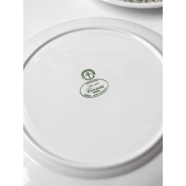 Linnea Plates by Karin Björquist Gustavsberg, 1970 For Sale - Image 3 of 5