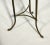 Metal 1940s Brass Two-Tiered Tower Swivel Plant/Cake Display Stand Free Standing Tripod Base For Sale - Image 7 of 12