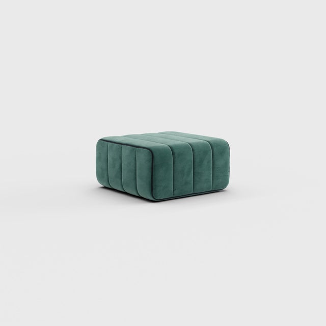 Single Modular Sofa in Barcelona Fabric by Ambivalenz For Sale - Image 12 of 16