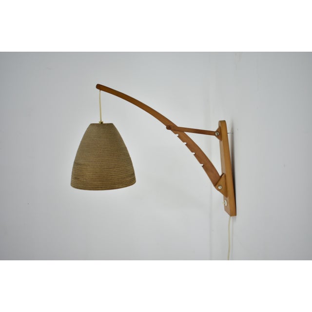 Mid-Century Wall Lamp from Pokrok Žilina, 1960s For Sale - Image 12 of 18