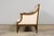 Late 19th Century French Louis XVI Style Oak Canapé in Cream Jacquard For Sale - Image 13 of 18