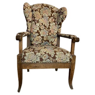 Biedermeier Chair with Adjustable Backrest For Sale