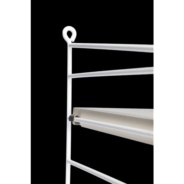 Ivory Vintage String Shelf by Kajsa & Nisse Strinning, 1960s For Sale - Image 8 of 12