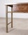 Mastercraft Etched Bronze Burlwood Console or Writing Desk 6 Ft For Sale - Image 16 of 18