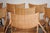 Handcrafted Dalma Brown Nina Bamboo and Rattan Chair with Cane Woven Details For Sale - Image 4 of 15