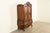Romweber Romweber French Rococo Louis XV Carved Walnut Armoire Dresser, Circa 1960s For Sale - Image 4 of 17
