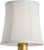 Transitional Visual Comfort Signature 5" Silk Soft Empire Shade For Sale - Image 3 of 3