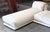 Modern Montauk "Jill" Modular Sofa in Cream Off-White Velvet With Chaise, Chair and Ottoman For Sale - Image 3 of 13