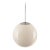 Opal Ball Pendant Light by Peill Putzler, Germany, 1970s For Sale
