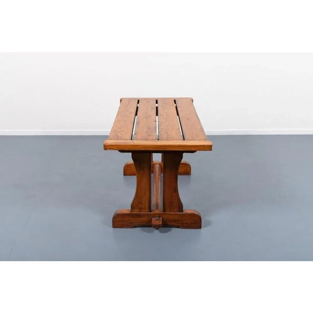 Mid-Century Pine Berga Side Table by David Rosen Nordic Company, Sweden 1950s For Sale - Image 3 of 9