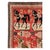 An antique Caucasian 'Atly Itli (horse and dog)' Karabagh pictorial accent rug handmade during the early 20th century....