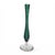 Emerald Signed Val Saint Lambert Emerald Green Cased Crystal Soliflore Vase, Belgium 9.5" For Sale - Image 8 of 11