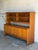 Skovby Møbelfabrik A/S Skovby Teak Credenza and Hutch With Glass Sliding Doors Danish Mid-Century Modern 1970s For Sale - Image 4 of 14